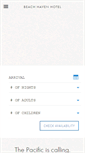 Mobile Screenshot of beachhavenhotel.com